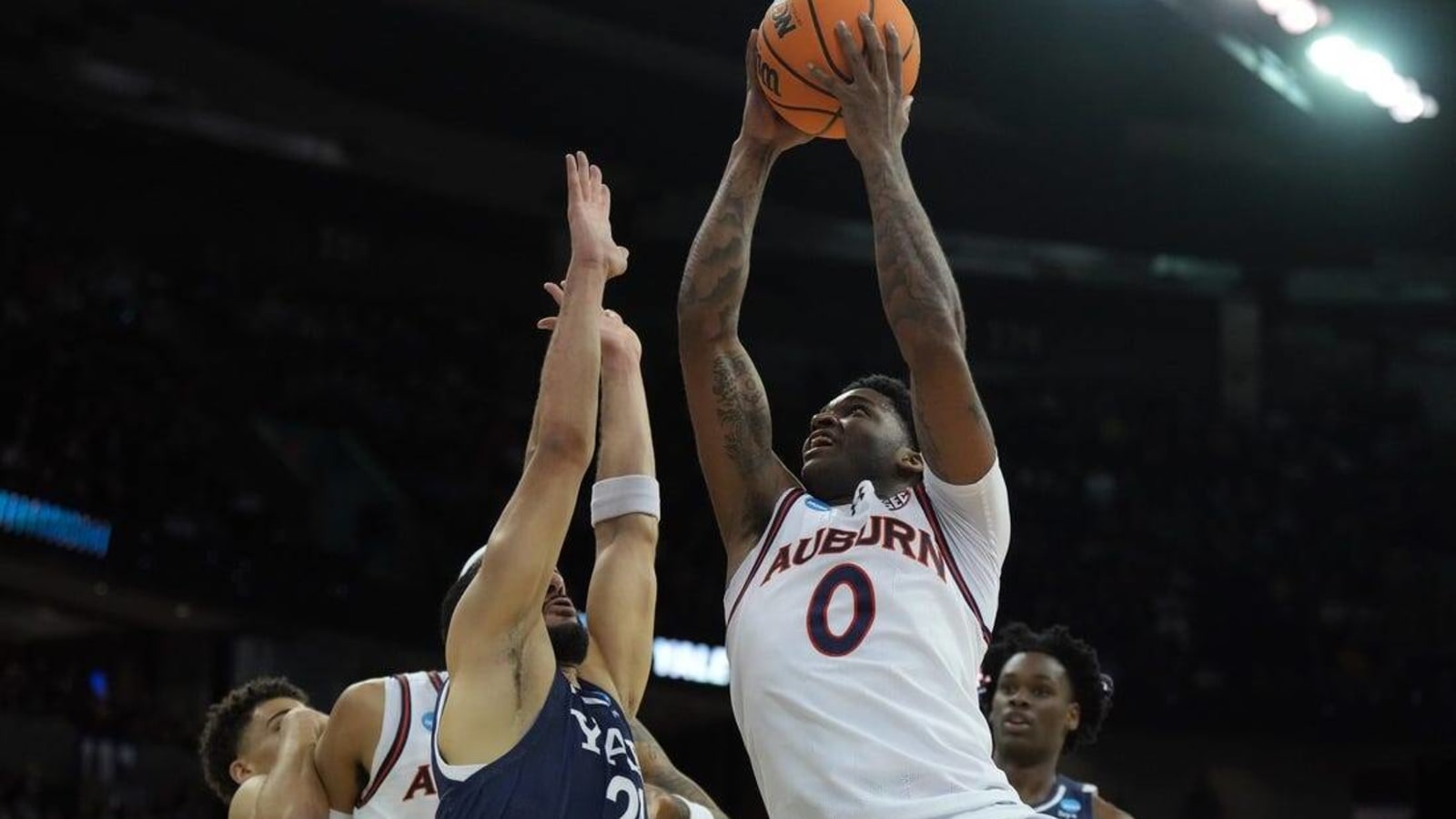 Ex-Auburn guard K.D. Johnson transfers to George Mason