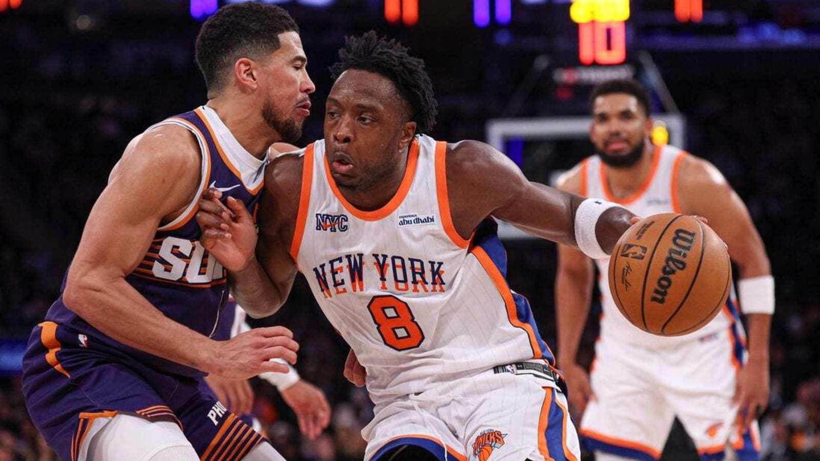 Knicks out to deny Celtics regular-season sweep