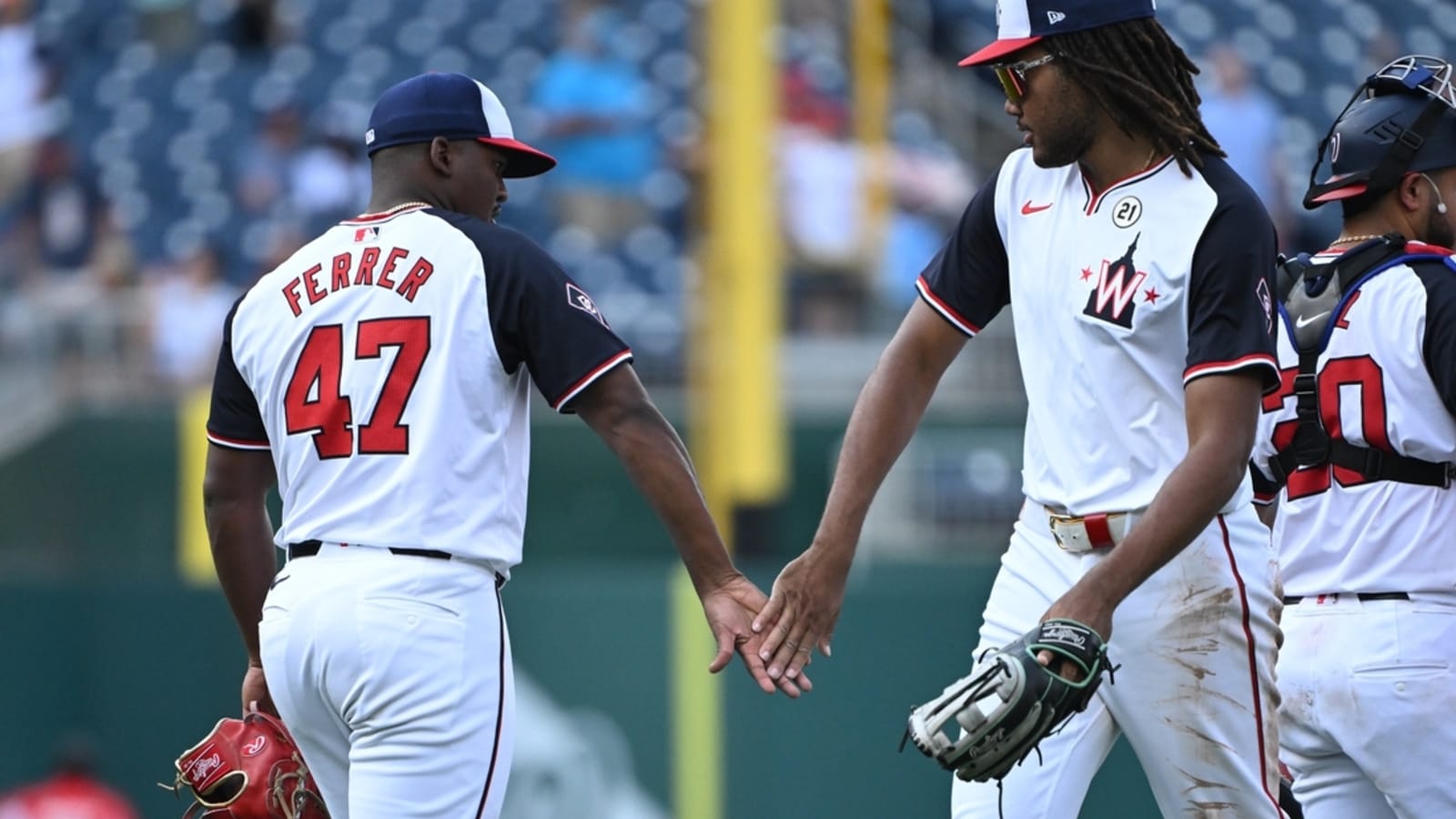 James Wood&#39;s 2 HRs help Nats win series vs. Marlins