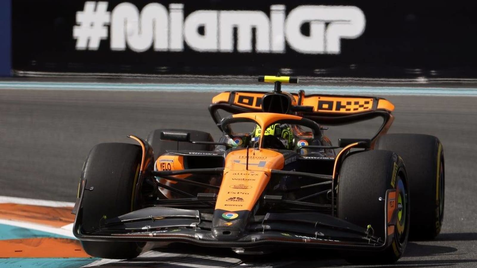 Lando Norris outduels Max Verstappen to win Miami Grand Prix