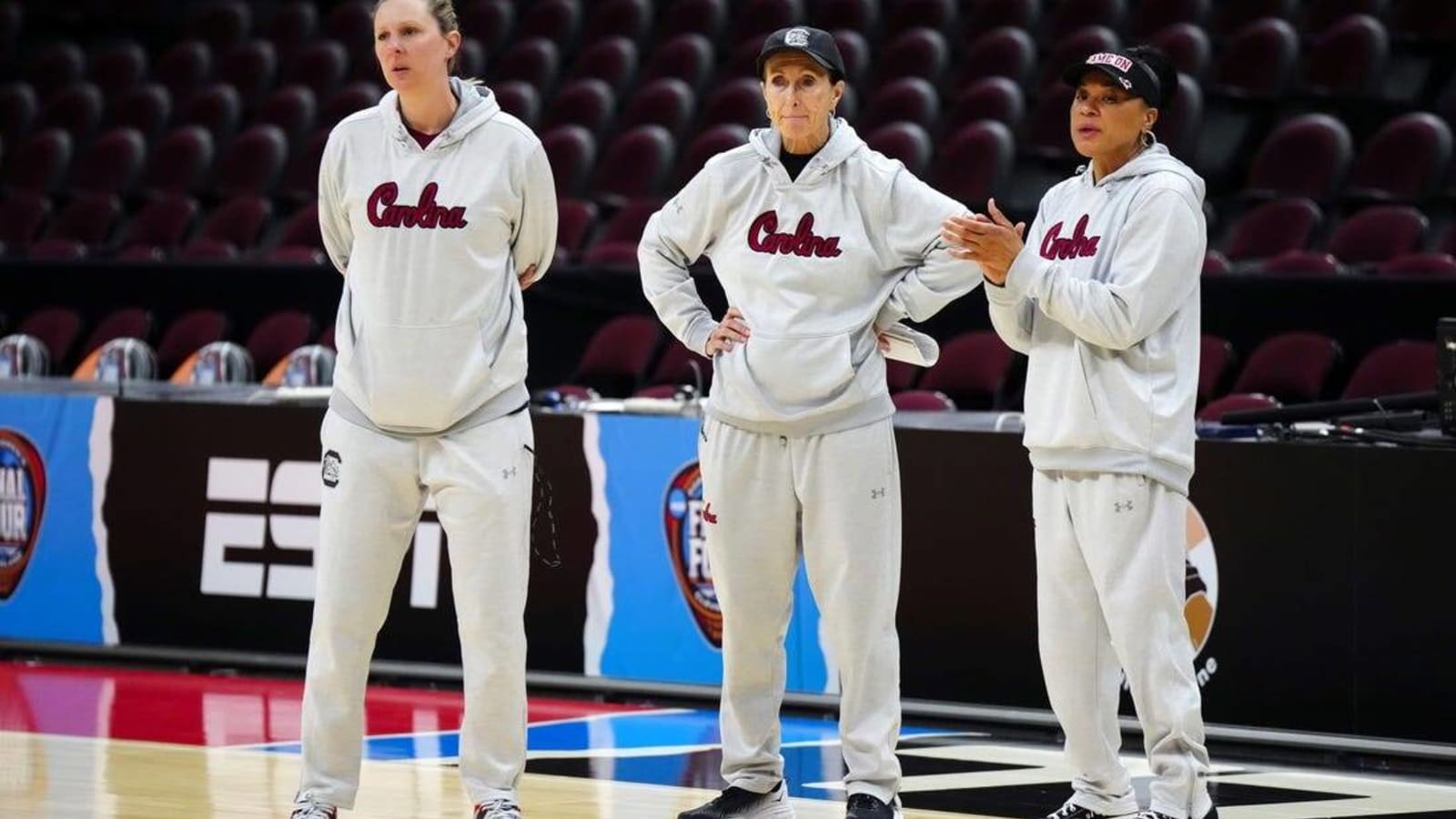 South Carolina coach Dawn Staley at Final Four for wins, not attention