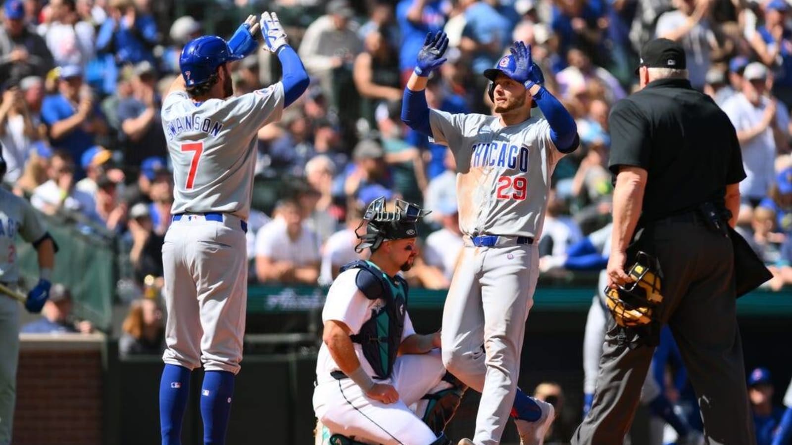 Michael Busch homers again, leads Cubs past Mariners