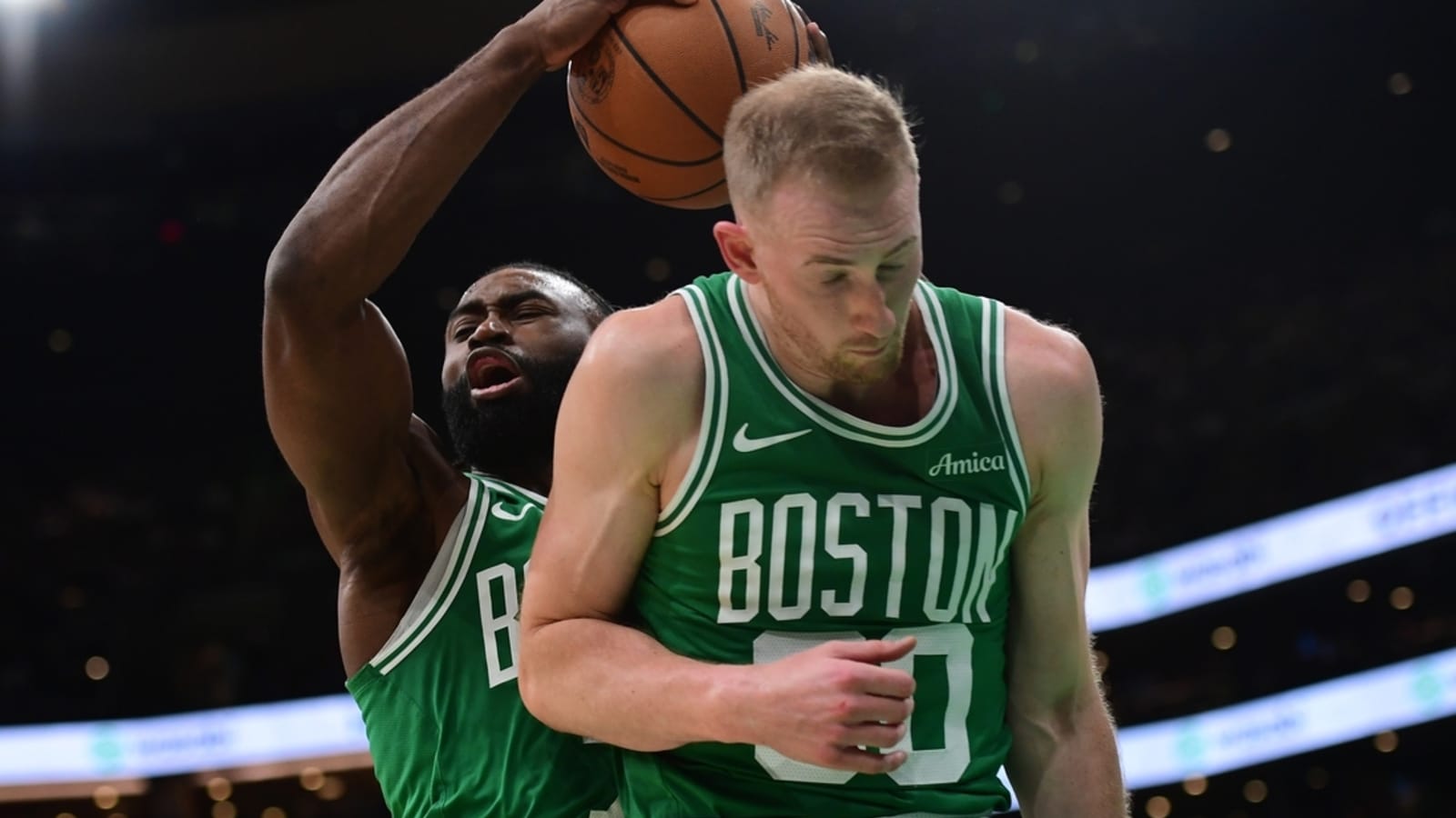 Sam Hauser drills 9 3&#39;s, leads Celtics past Jazz