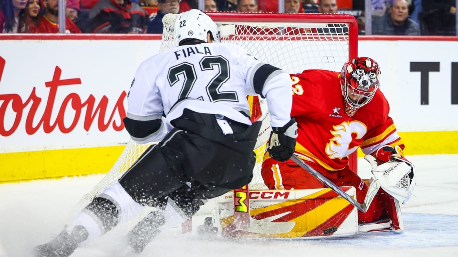 Dustin Wolf stymies Kings as Flames get win