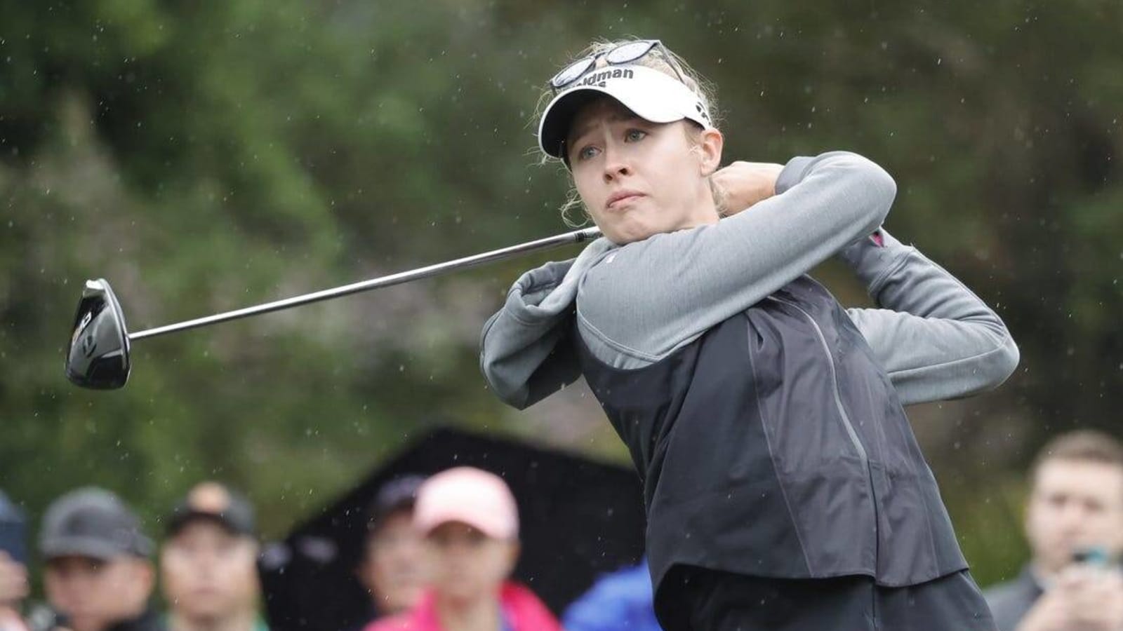 Nelly Korda thriving at home, leads Drive On Championship