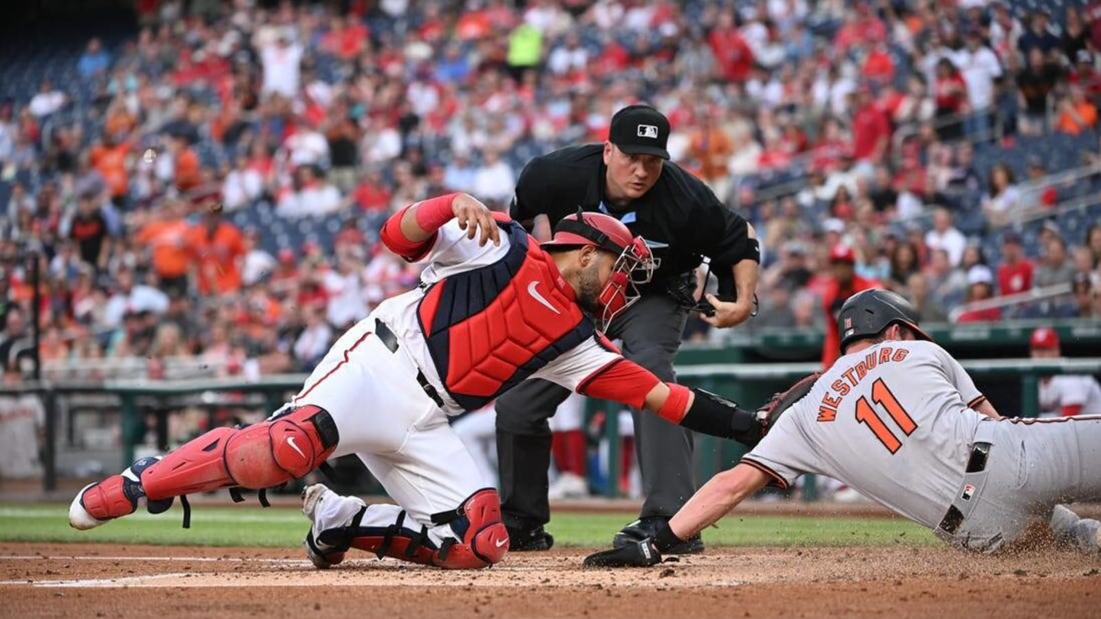 Orioles top Nationals in 12th after blowing two late leads