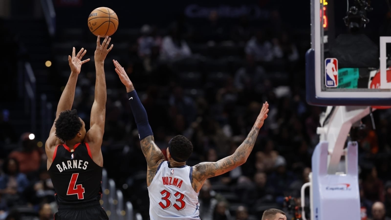 Scottie Barnes, Raptors rout woeful Wizards