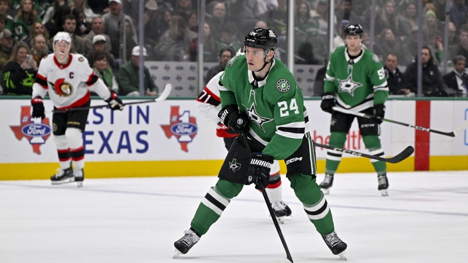 Roope Hintz, Stars double up on Senators