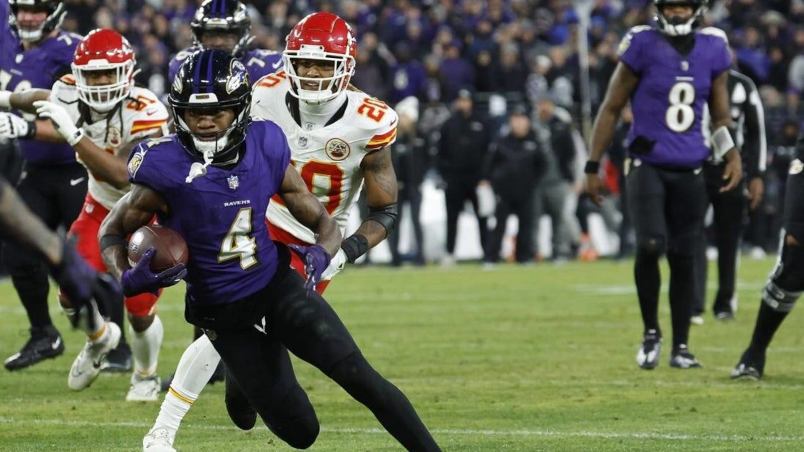 Ravens WR Zay Flowers cleared by NFL after investigation