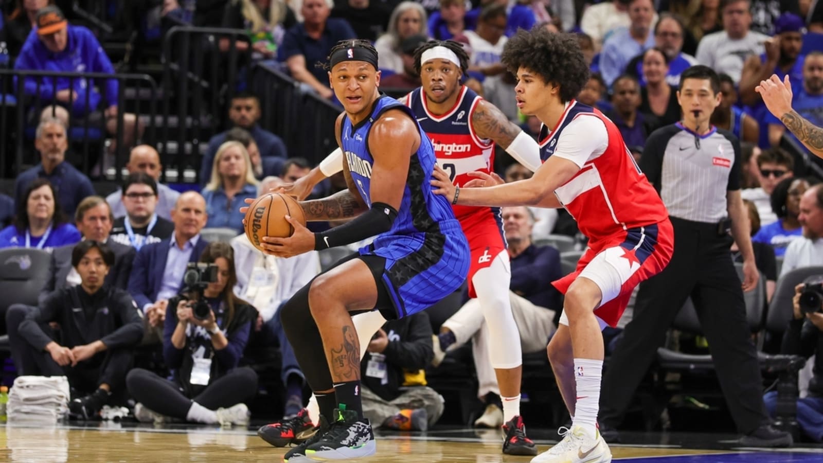 Magic hand shorthanded Wizards their sixth straight loss