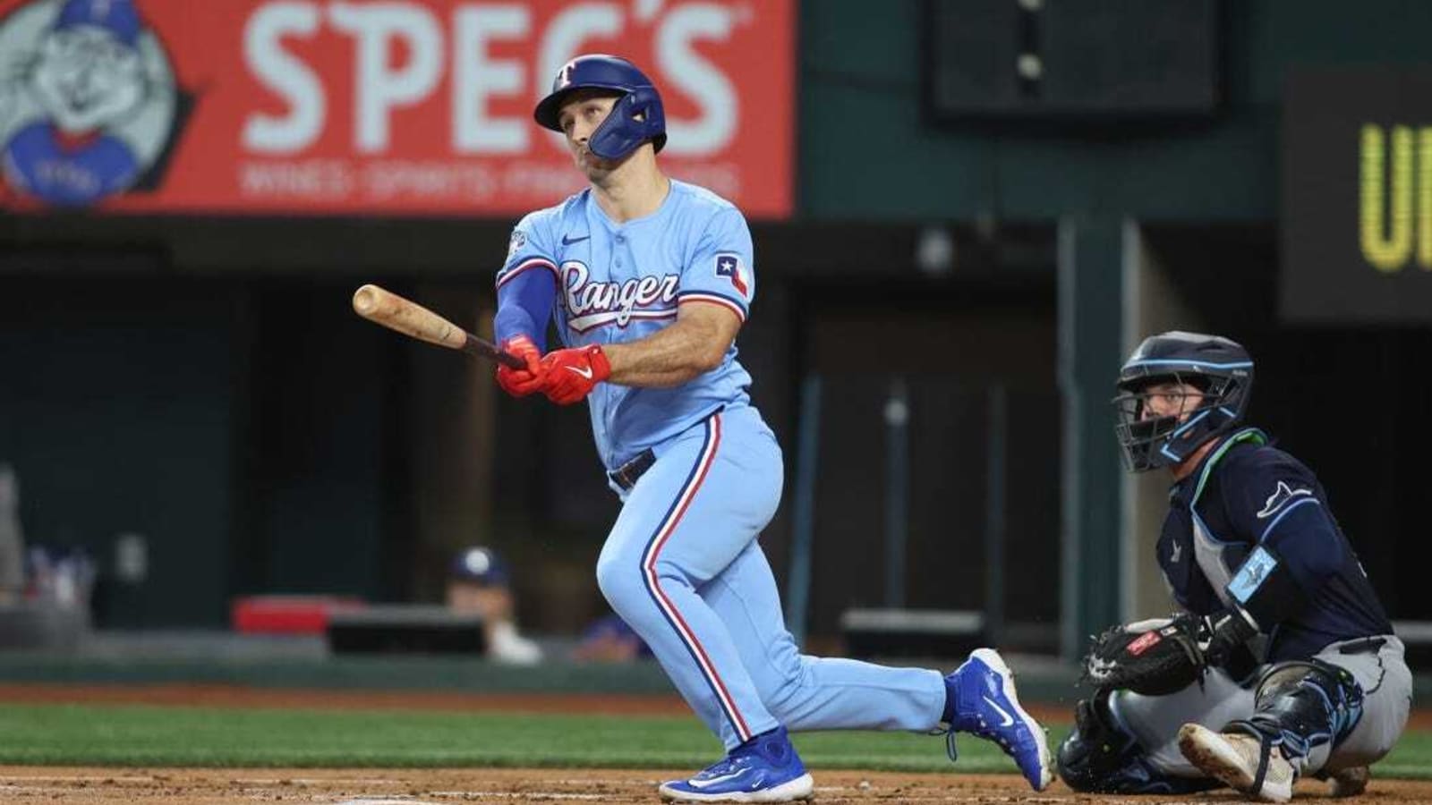 Rangers sweep Rays with 13-run, 19-hit attack