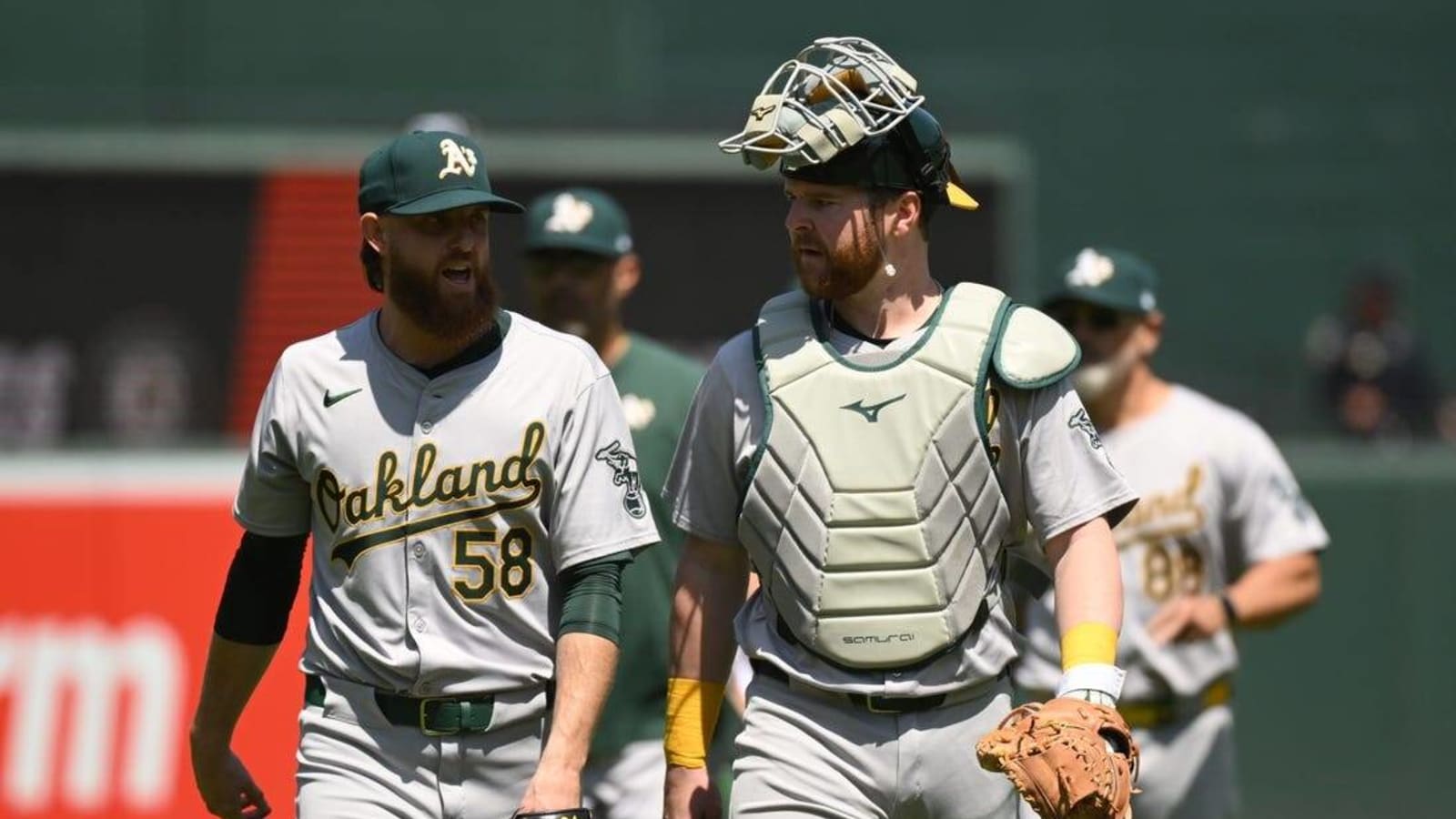 Kyle McCann&#39;s two-run homer lifts Athletics over Orioles