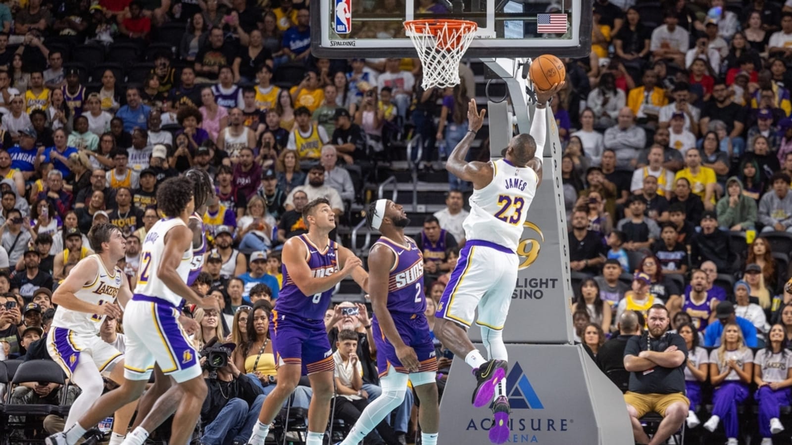LeBron, Bronny James make NBA history, play together for first time