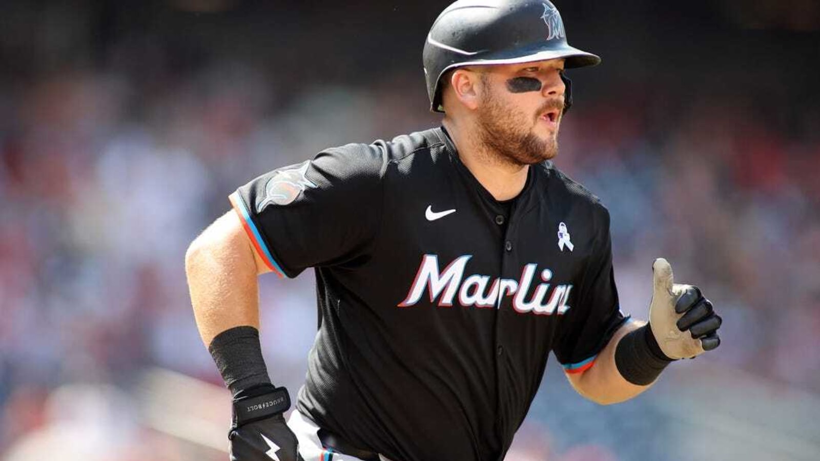 Marlins' Jake Burger gets reunion vs. White Sox