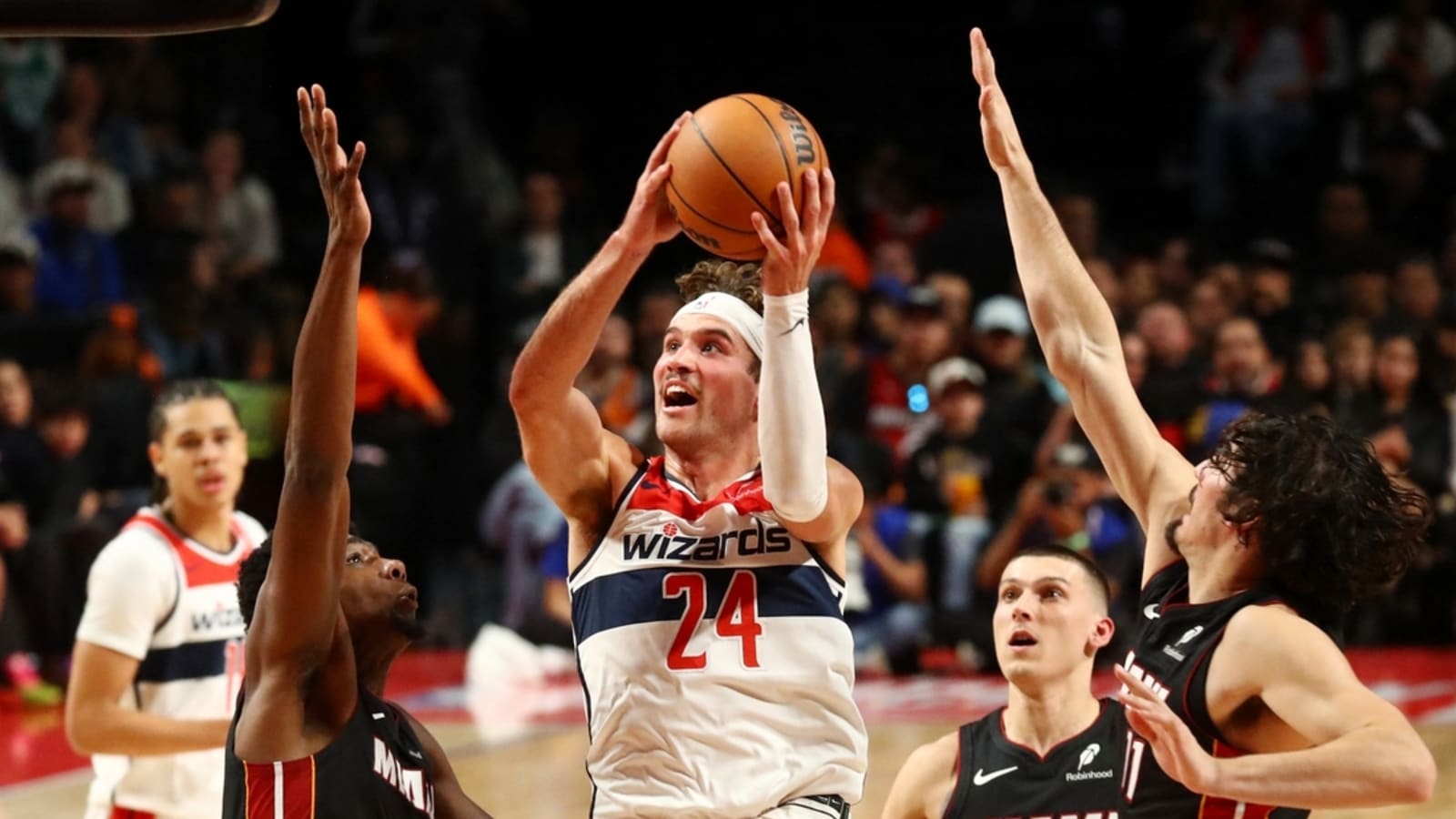 Bam Adebayo powers Heat past Wizards in Mexico City