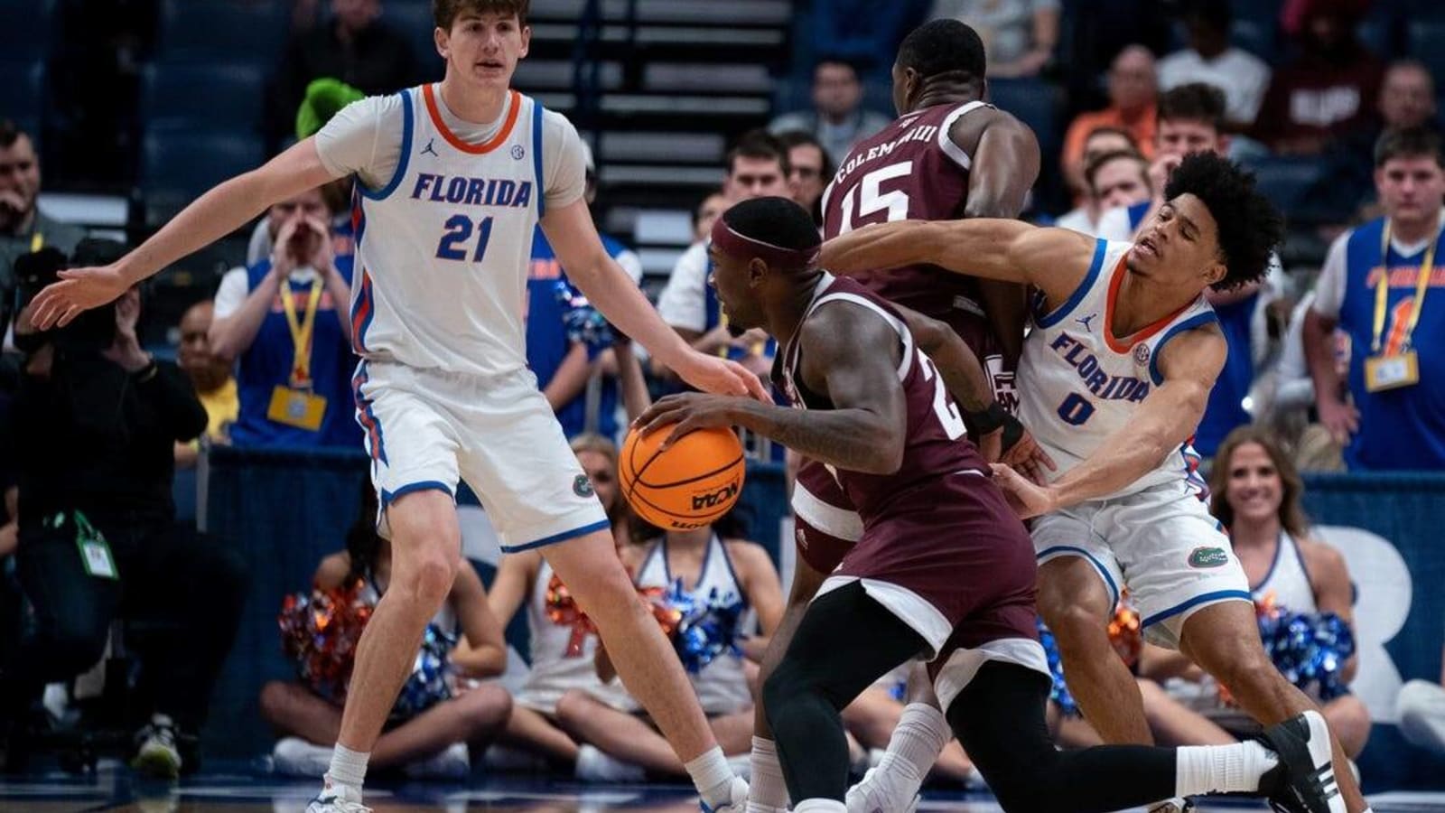 Down 18, Florida storms past Texas A&M to reach SEC final