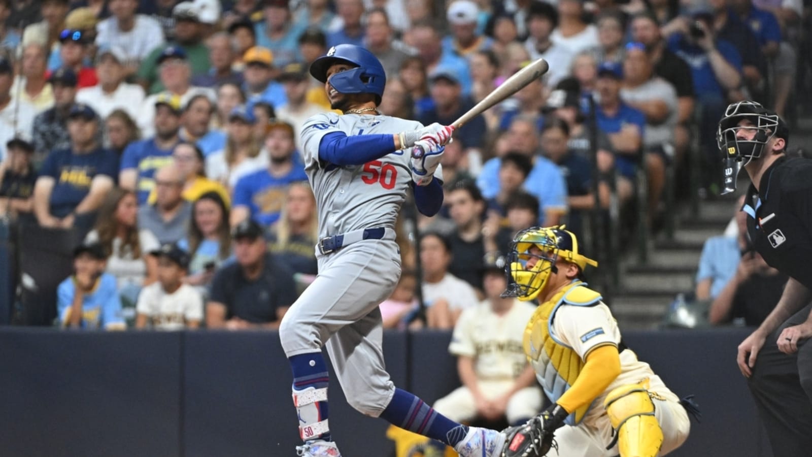 Dodgers look for even more from top of order vs. Brewers