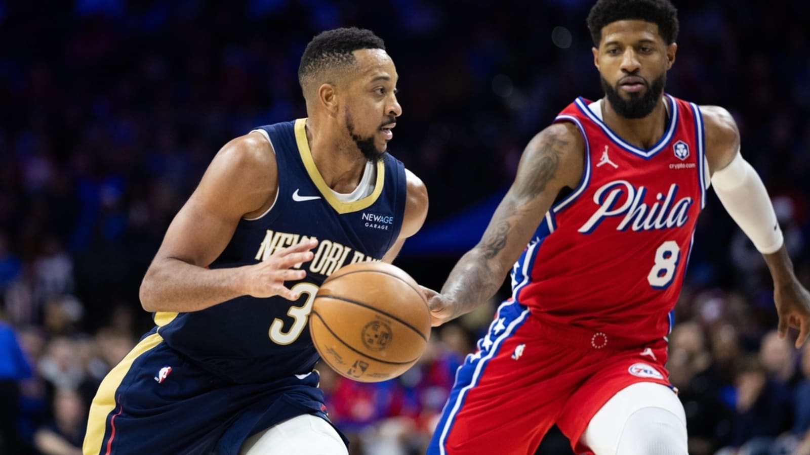 CJ McCollum, bench lead Pelicans past 76ers