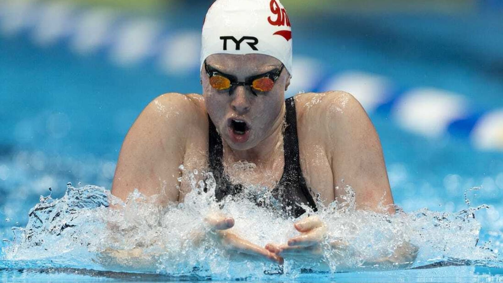 Swimmer Lilly King gets a pre-Olympics ring