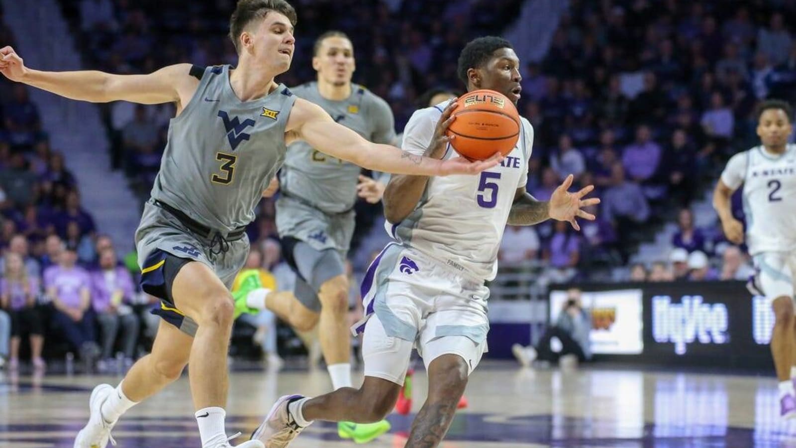 Kansas State escapes with OT win over WVU