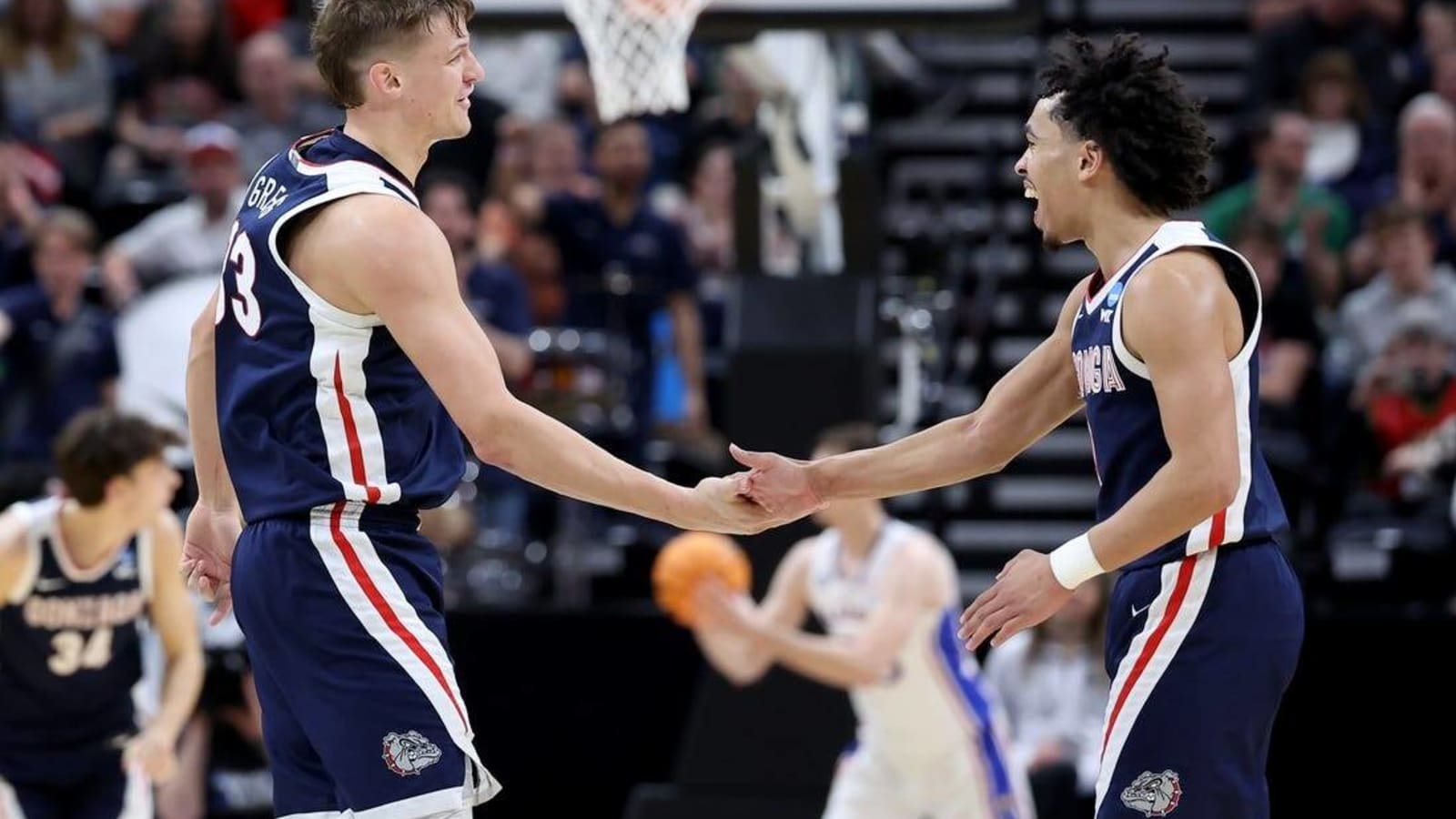 Gonzaga ousts No. 4 seed Kansas in 89-68 drubbing