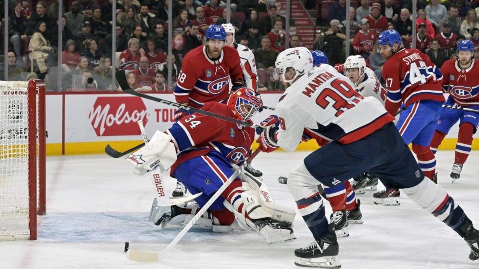 Aliaksei Protas scores clutch goal, Capitals edge Canadiens