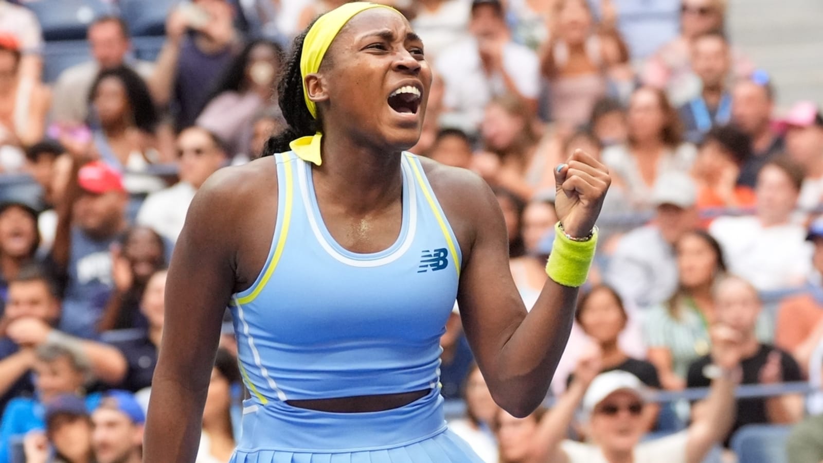 Coco Gauff advances to second straight semifinal in Beijing