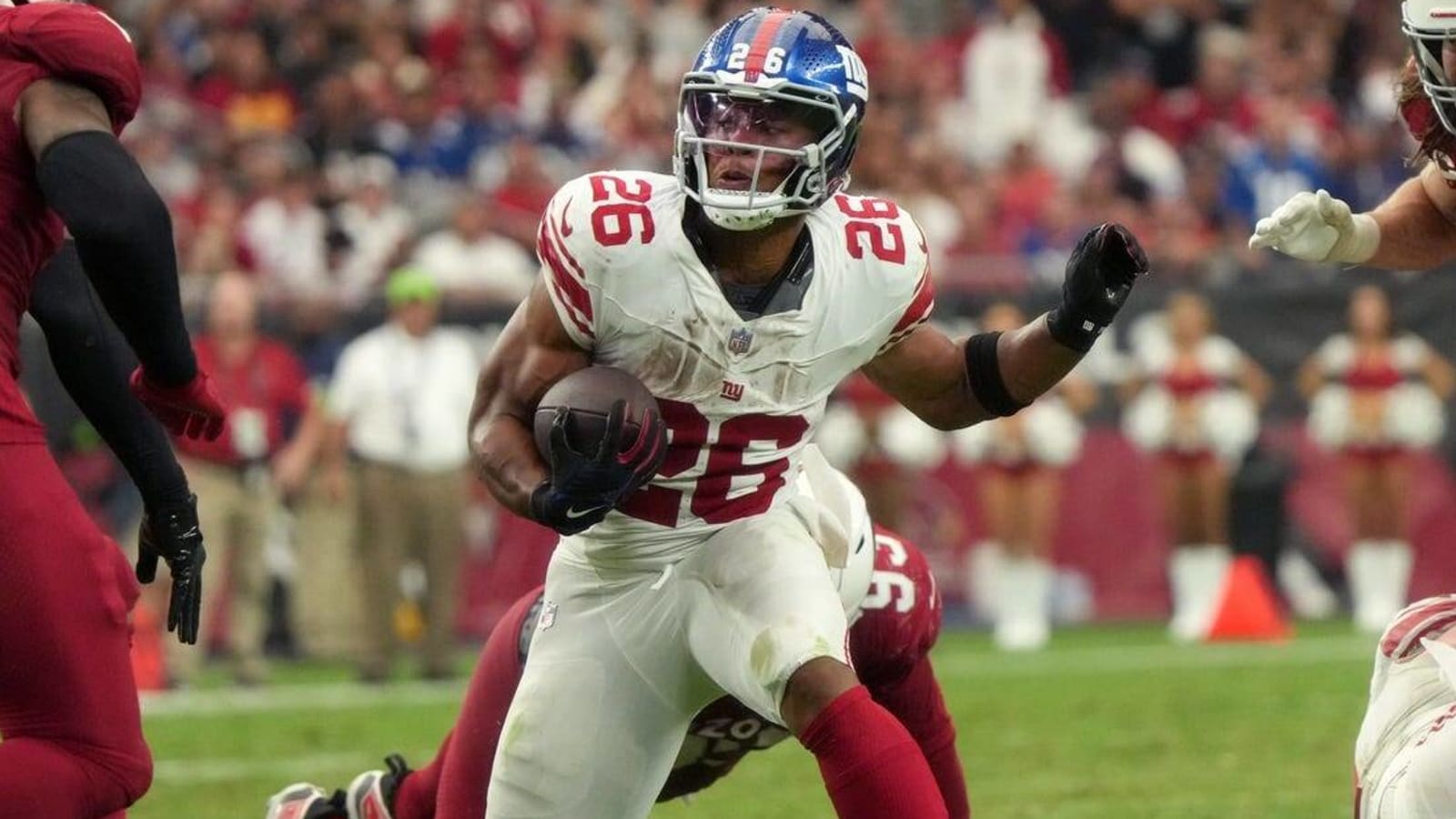 Giants RB Saquon Barkley inactive for MNF