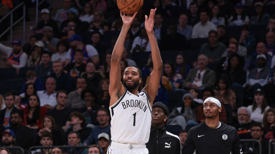 Knicks mock trade package sends core depth pieces for Nets superstar forward