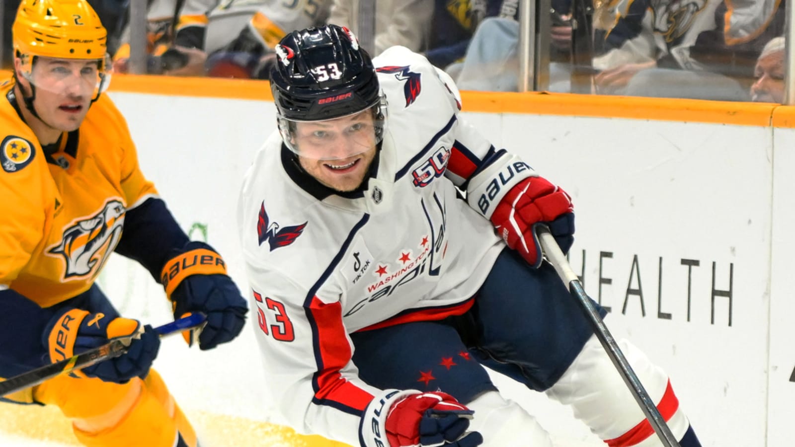 Watch: Ethen Frank scores first NHL goal against Predators