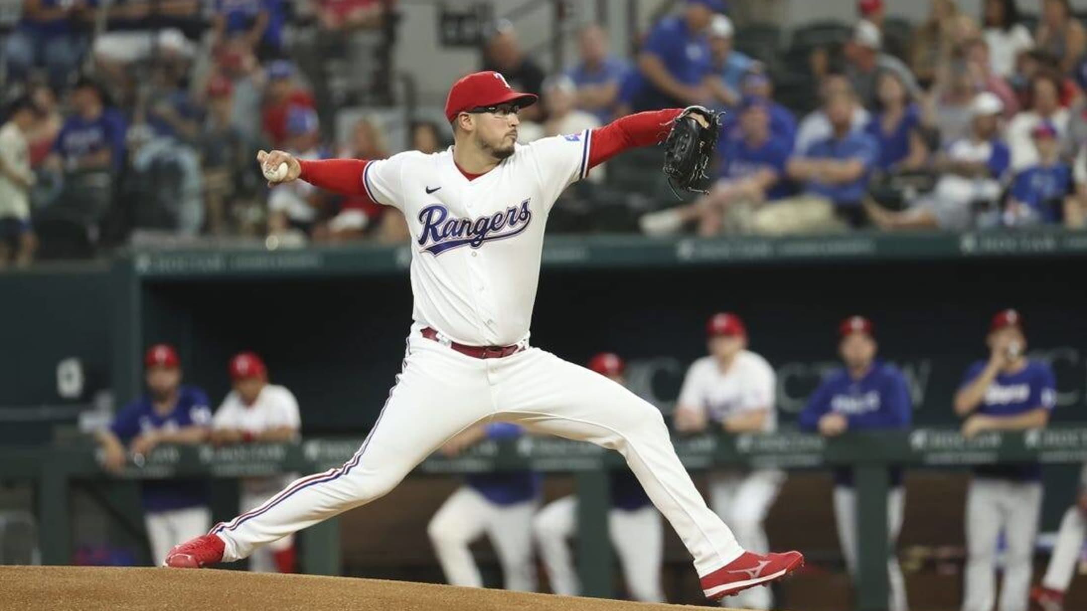 Dane Dunning comes within an out of his first shutout, the Rangers beat the  Tigers 10-2