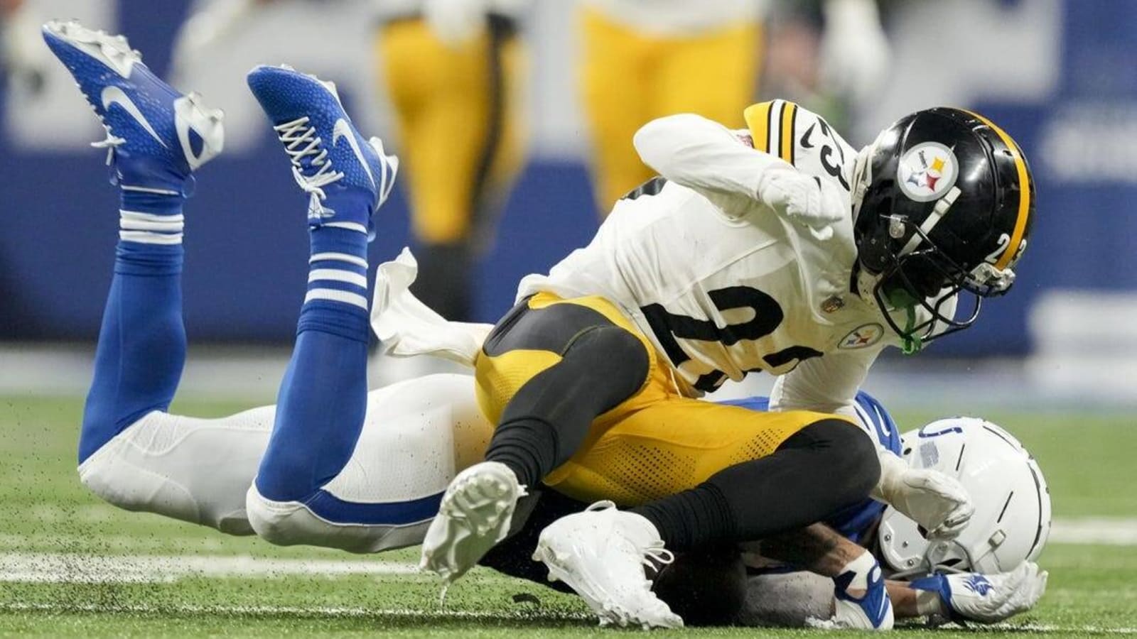 NFL suspends Steelers S Damontae Kazee for rest of season