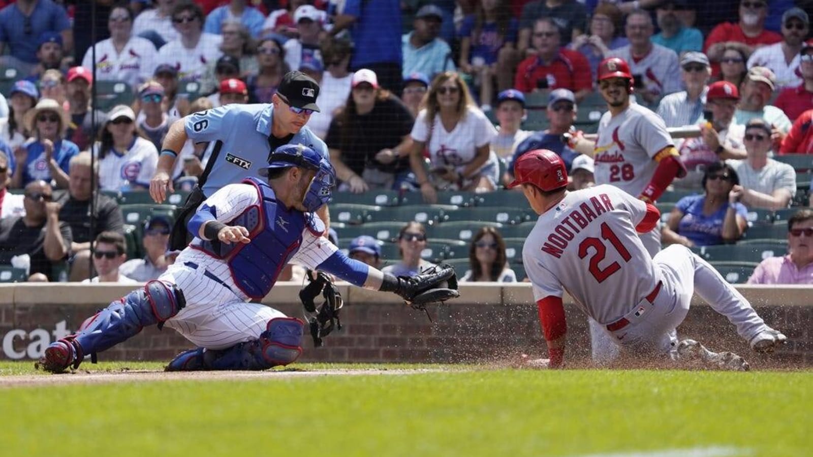 Cubs edge Cardinals 2-0, end winning streak at eight