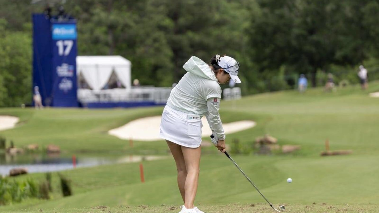 Rose Zhang (63) leads Founders Cup; Nelly Korda six back