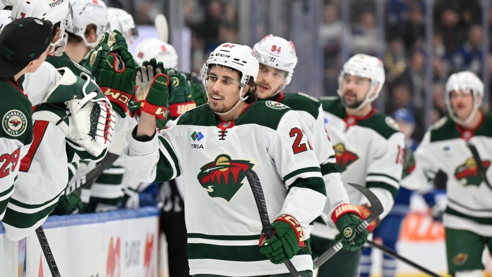 First-period goals guide Wild to win over Leafs