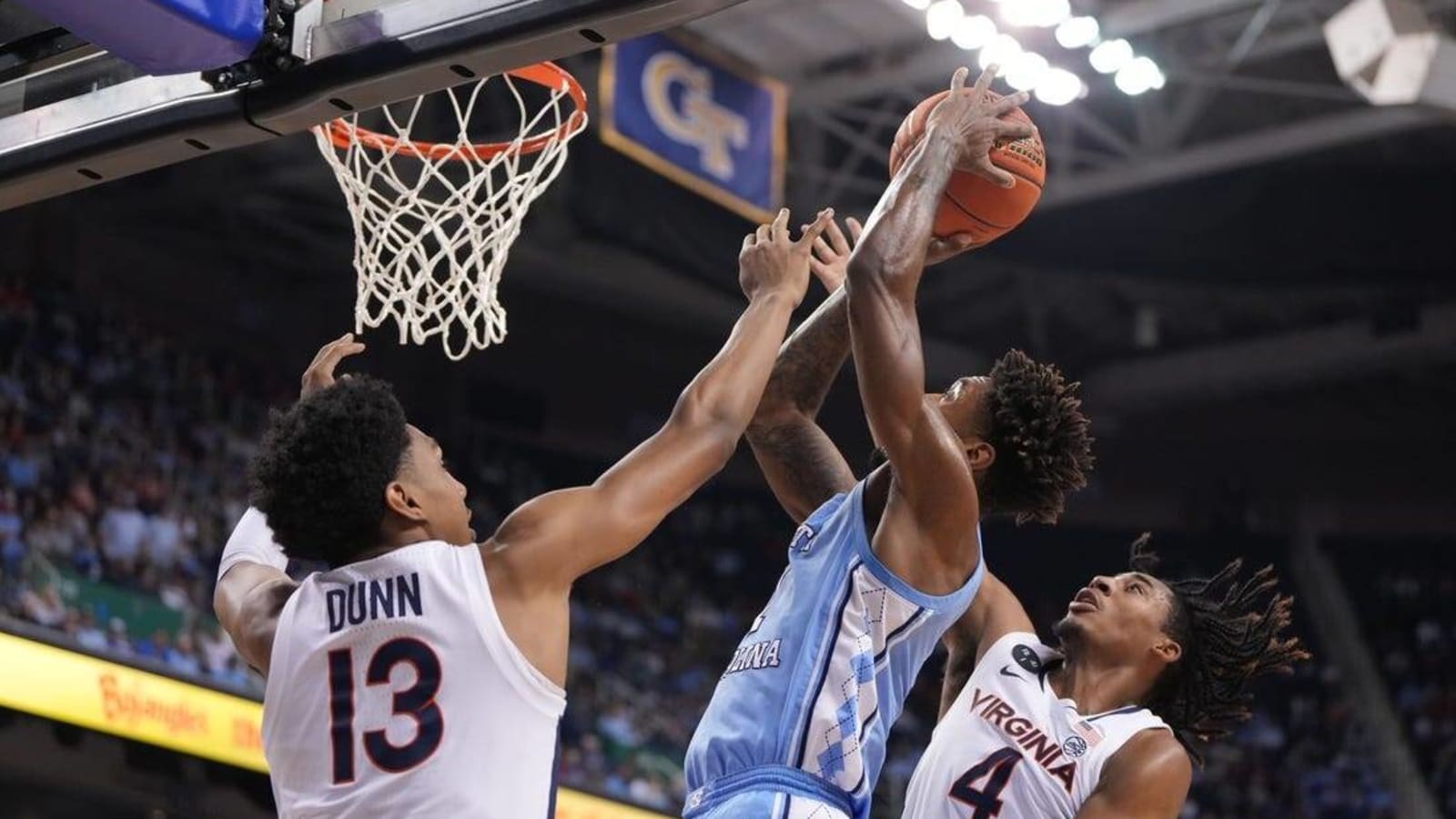 No. 13 Virginia deals blow to North Carolina&#39;s NCAA hopes