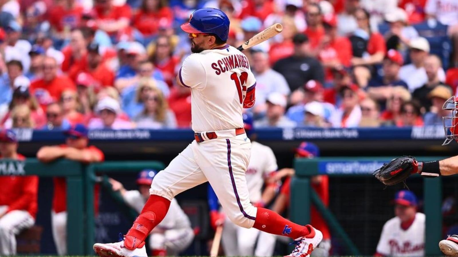 Kyle Schwarber breaks out to help Phillies end slide vs. Red Sox