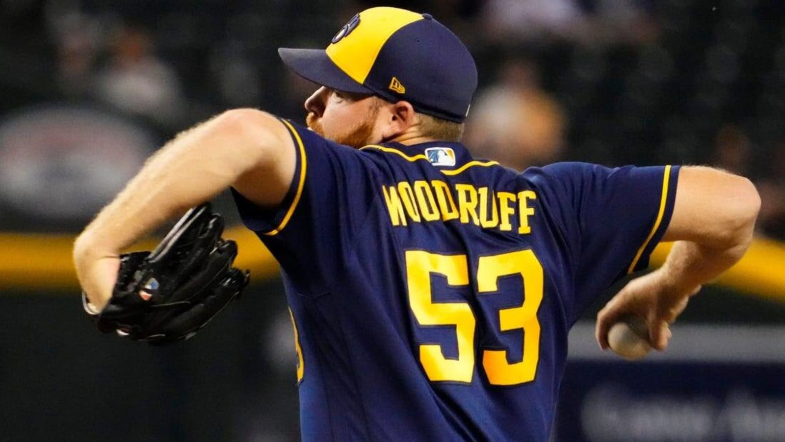 Brandon Woodruff injures ankle in Brewers' loss to Cardinals