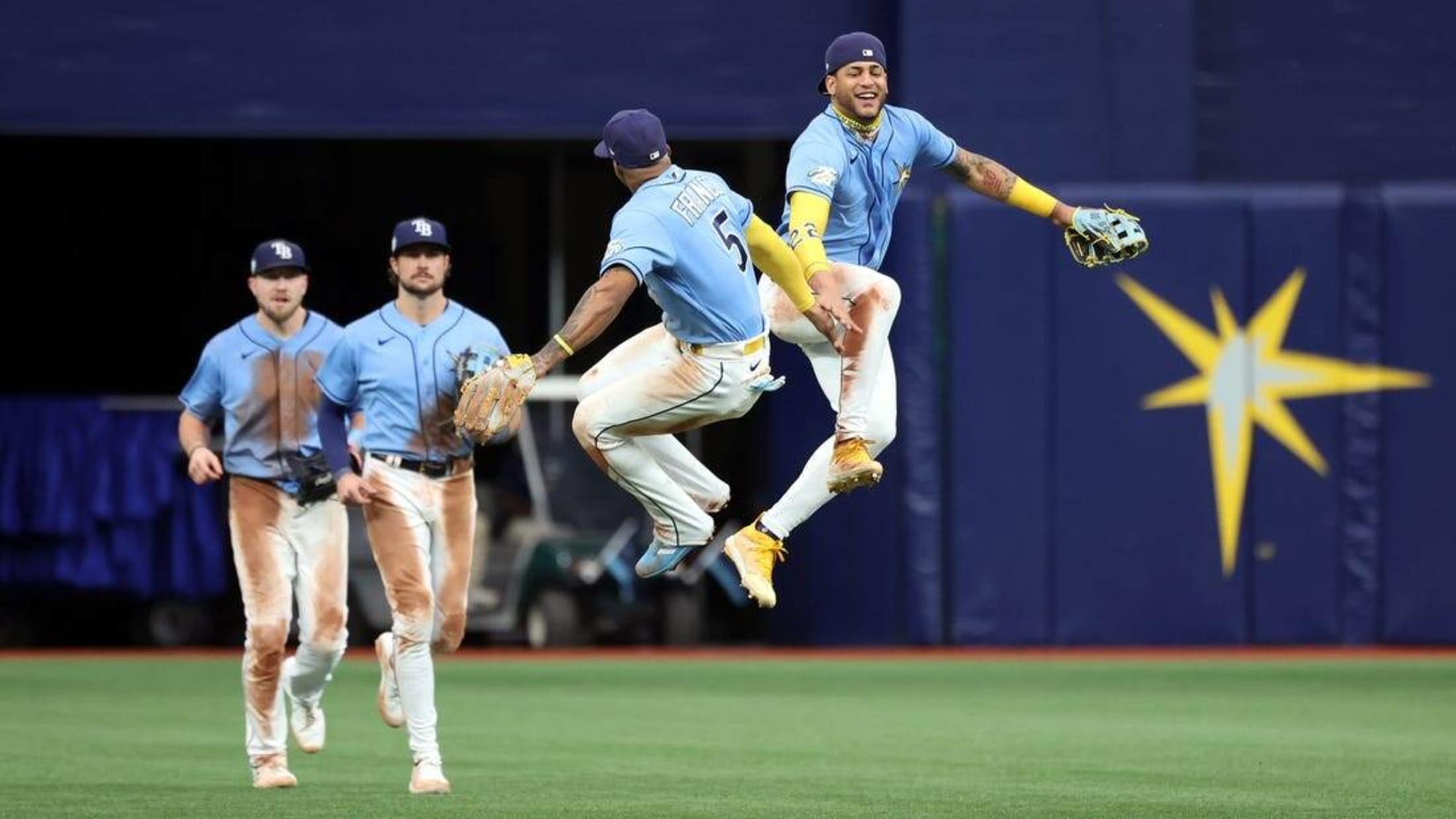 Paredes hits grand slam, Rays beat A's for seventh straight win