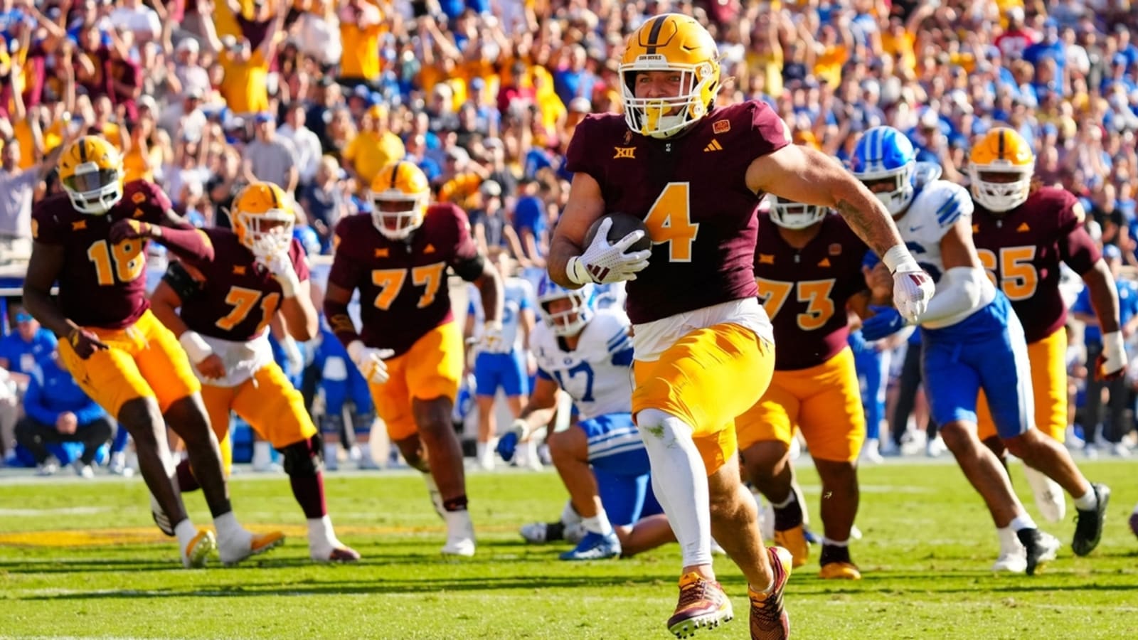 No. 16 Arizona State continues playoff push vs. underwhelming Arizona