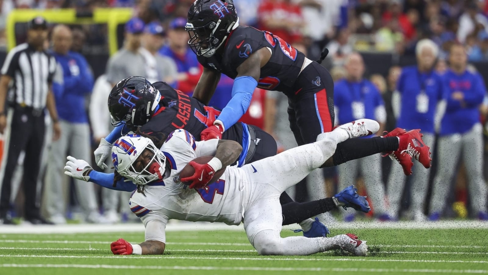 Bills RB James Cook (toe) inactive vs. Jets