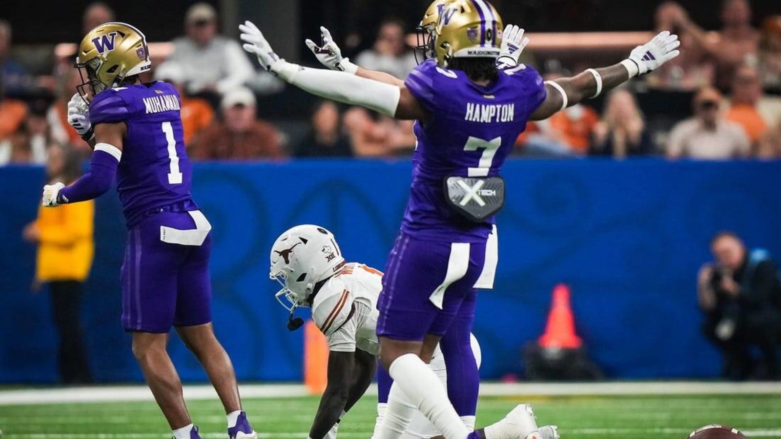 No. 2 Washington hangs on to defeat No. 3 Texas in Sugar Bowl