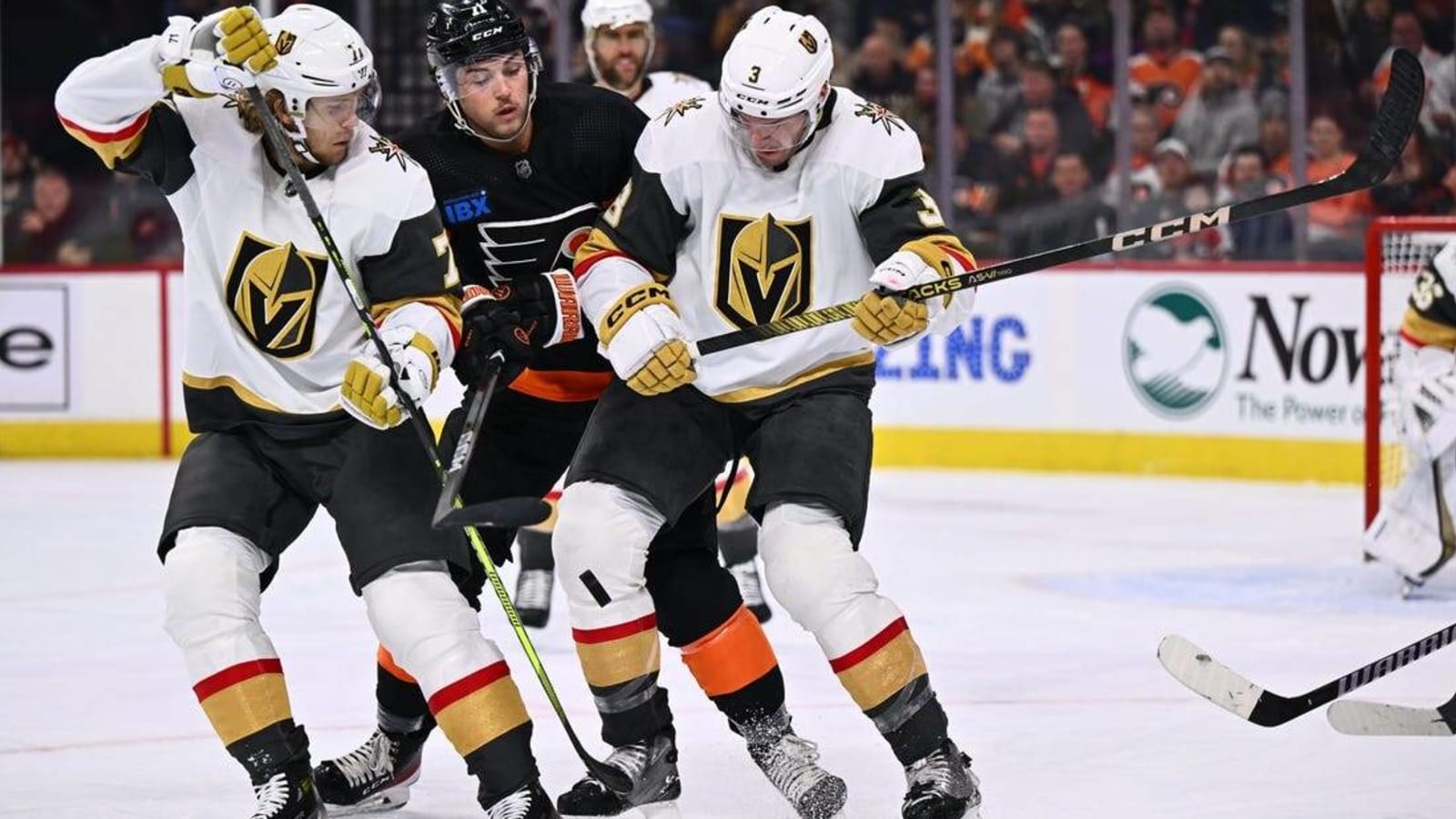 Golden Knights look to right ship vs. Penguins