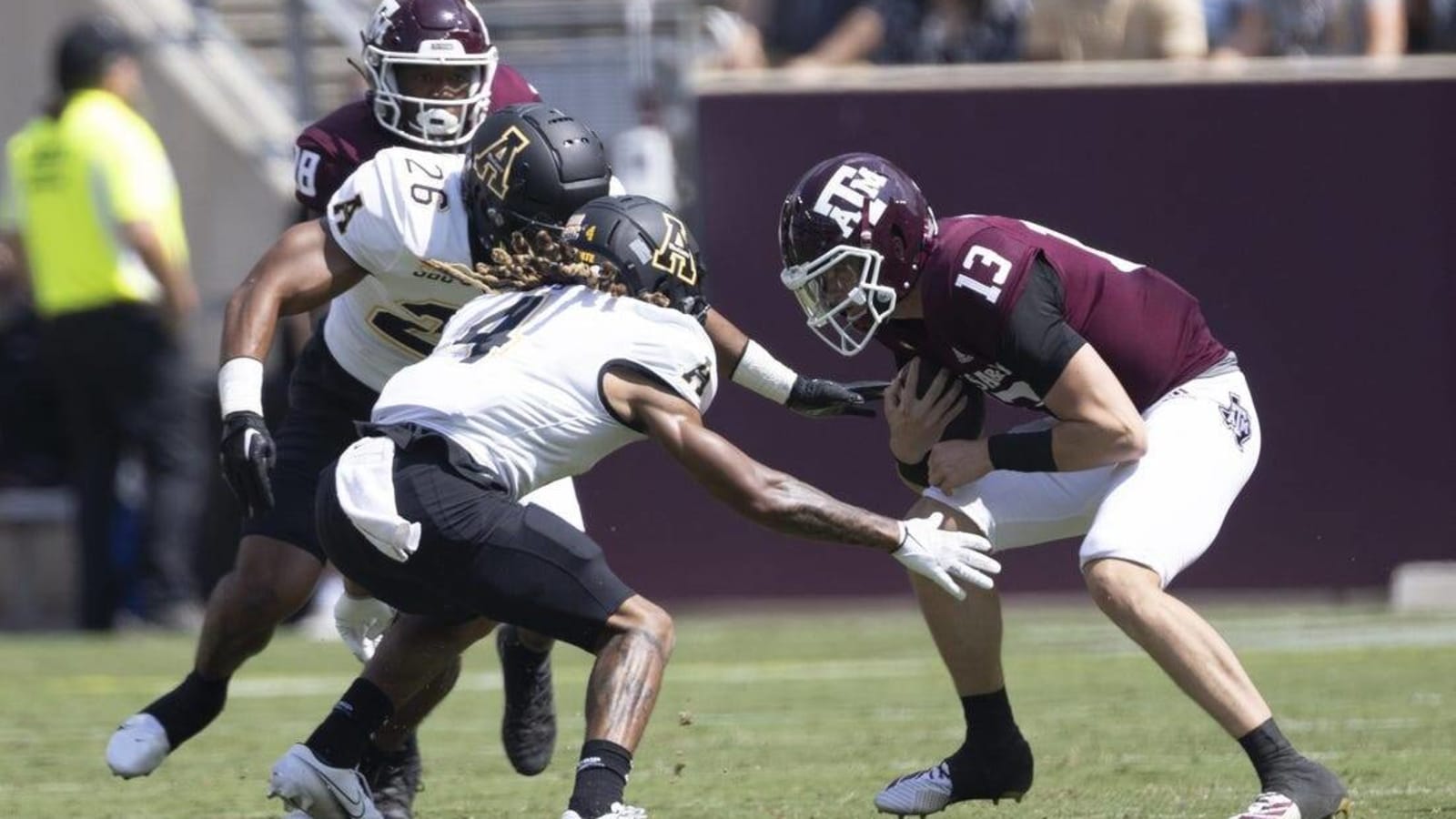 Appalachian State pulls off 17-14 upset over No. 6 Texas A&M