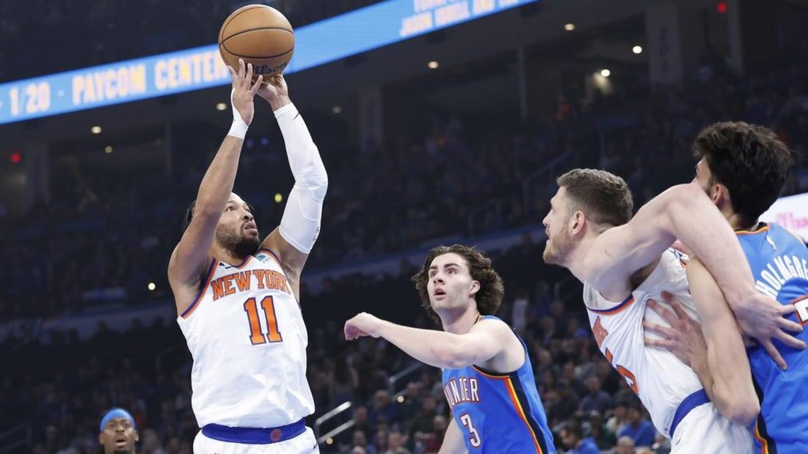 Thunder&#39;s key trio trigger victory over Knicks