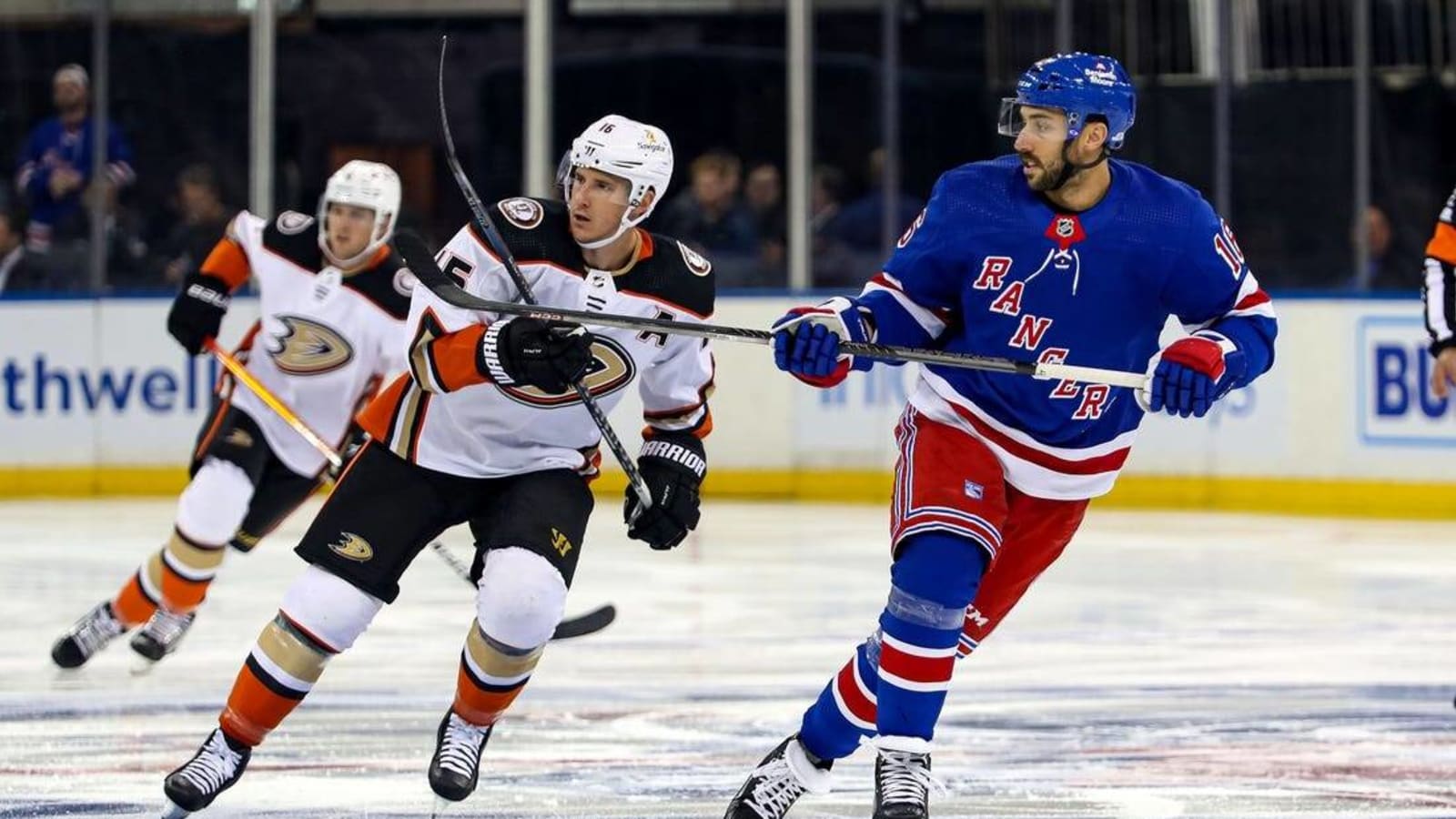 Mika Zibanejad powers Rangers over Ducks