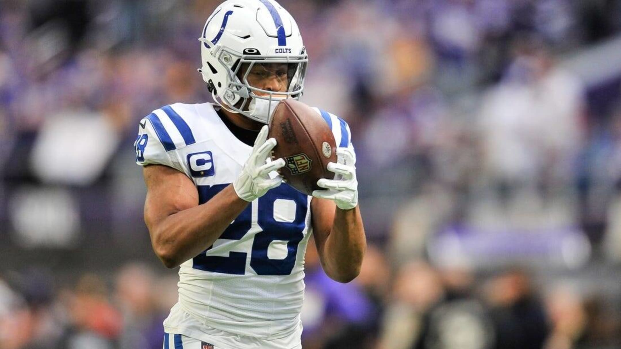 Indianapolis Colts' Jonathan Taylor (ankle) ruled out vs. Vikings