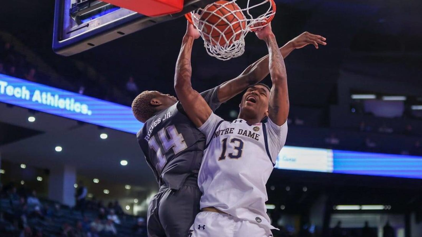 Notre Dame outlasts Georgia Tech in OT