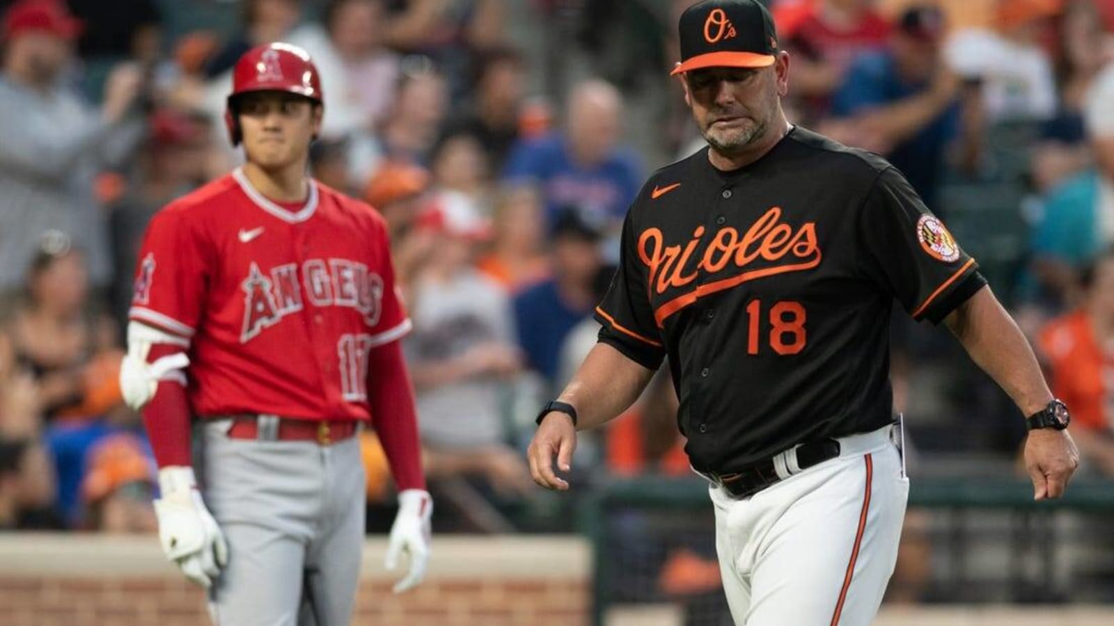 Three-run 9th rallies Orioles past Angels