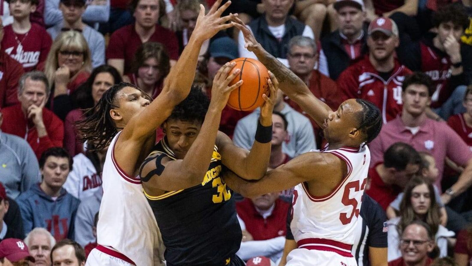 Trayce Jackson-Davis leads No. 15 Indiana past Michigan in OT